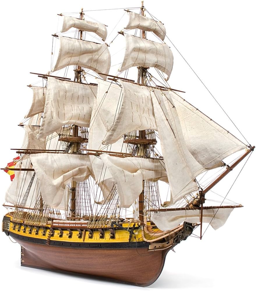 帆船　模型 帆船模型キット エセックス : 木製模型キットのマイクロクラフト